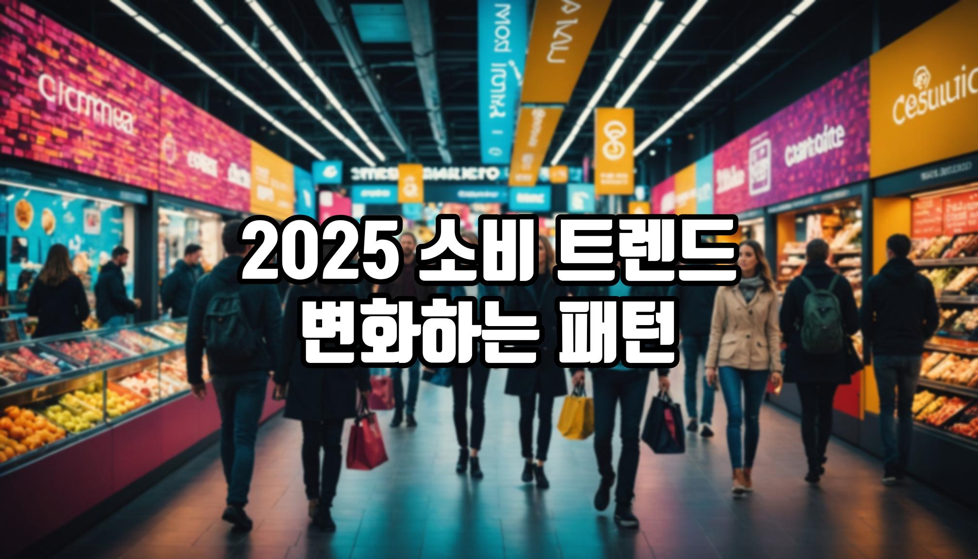 2025 소비 트렌드 분석