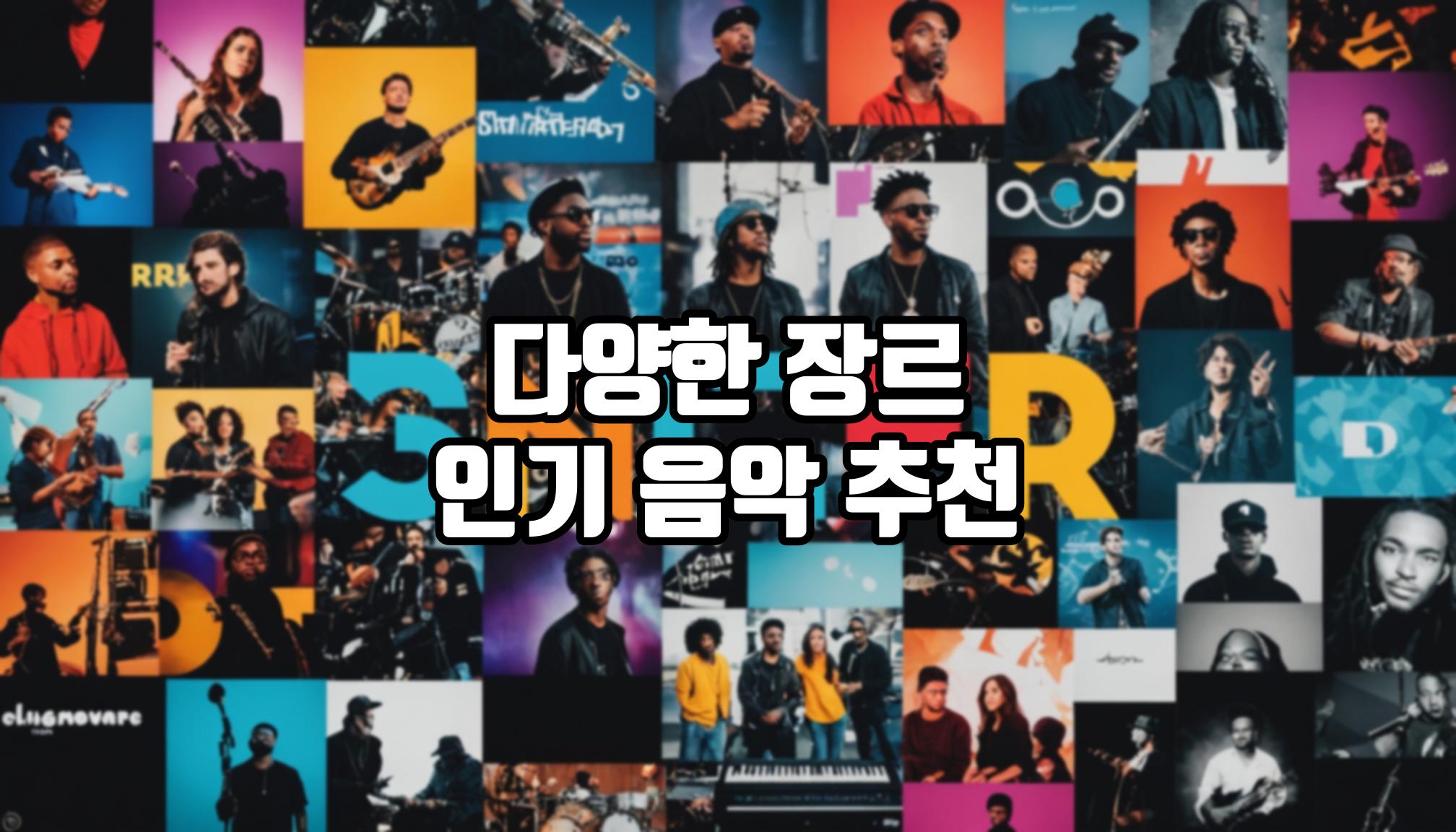 인기 음악 추천 리스트