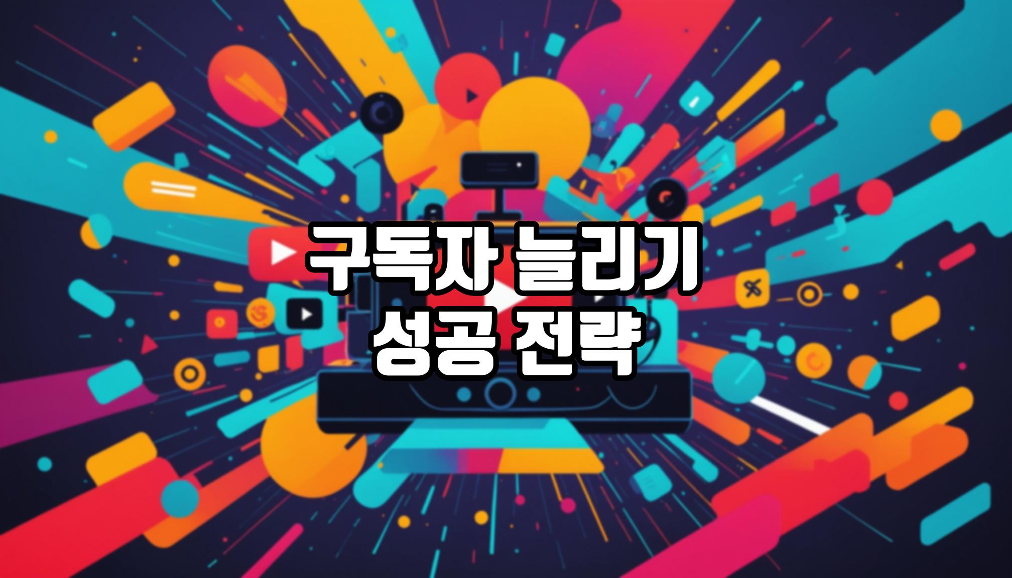 유튜브 채널 성장 전략