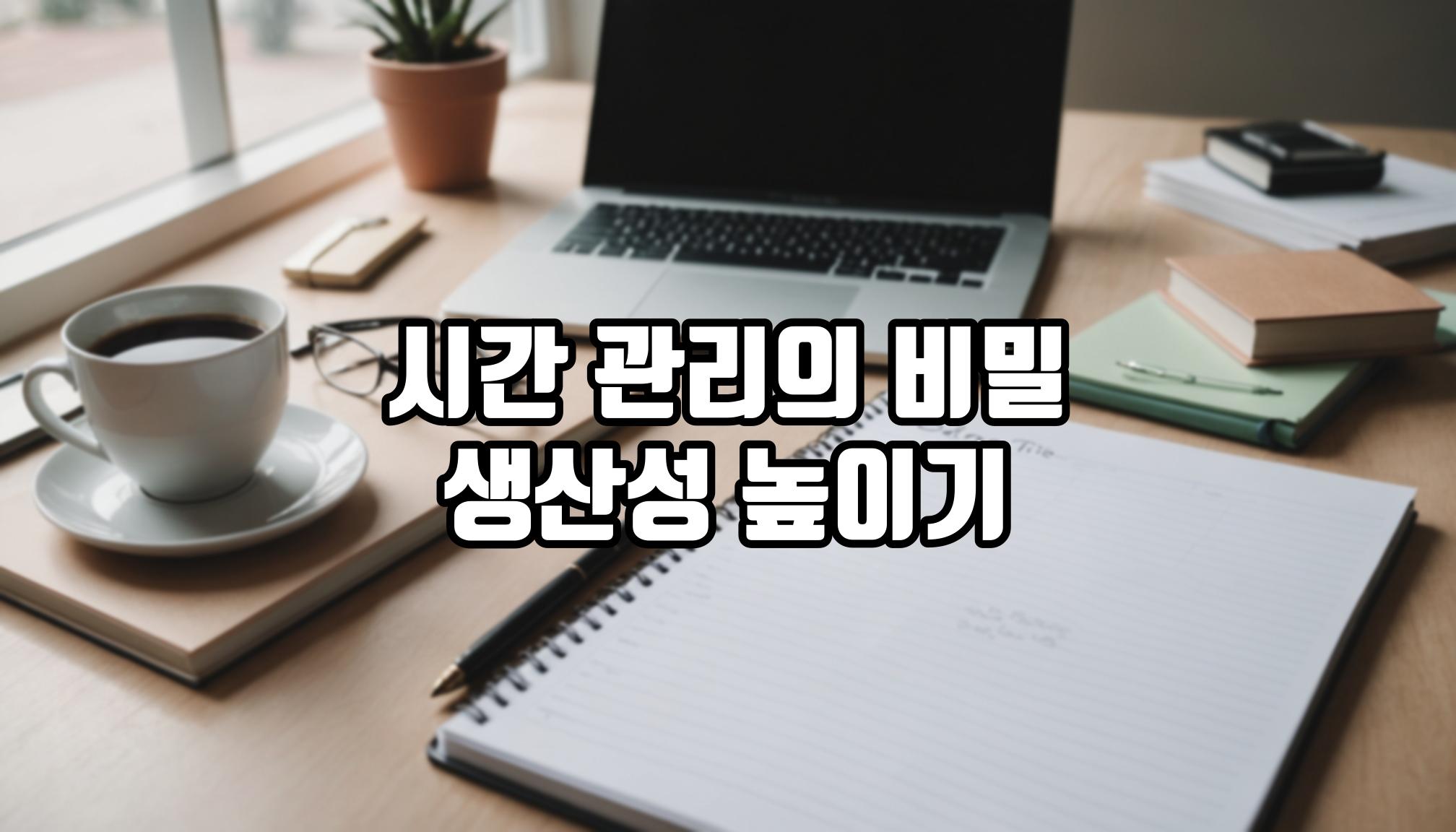 시간 관리의 비밀, 효과적인 방법은?
