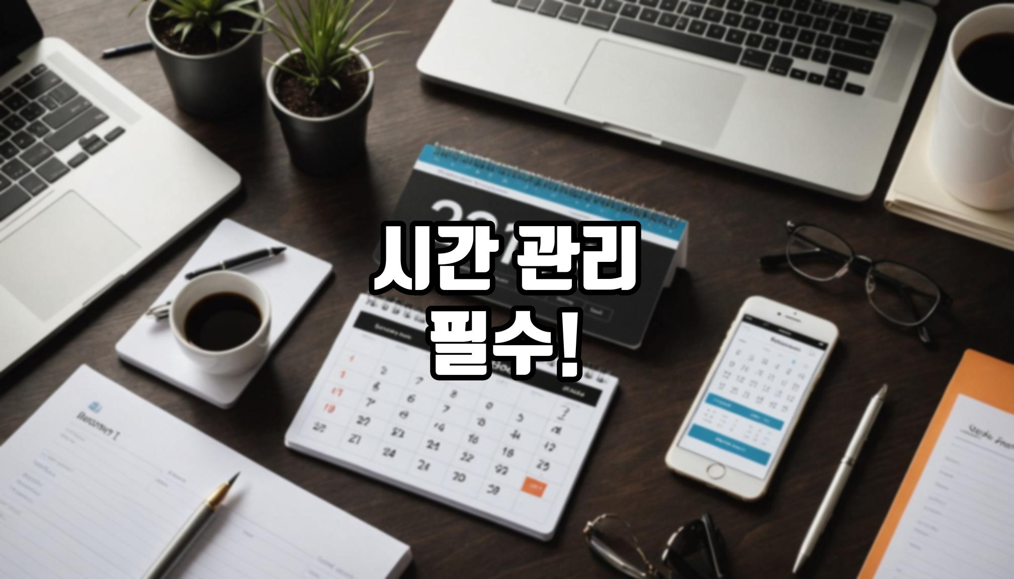 직장인 필수! 효율적인 시간 관리 방법은?